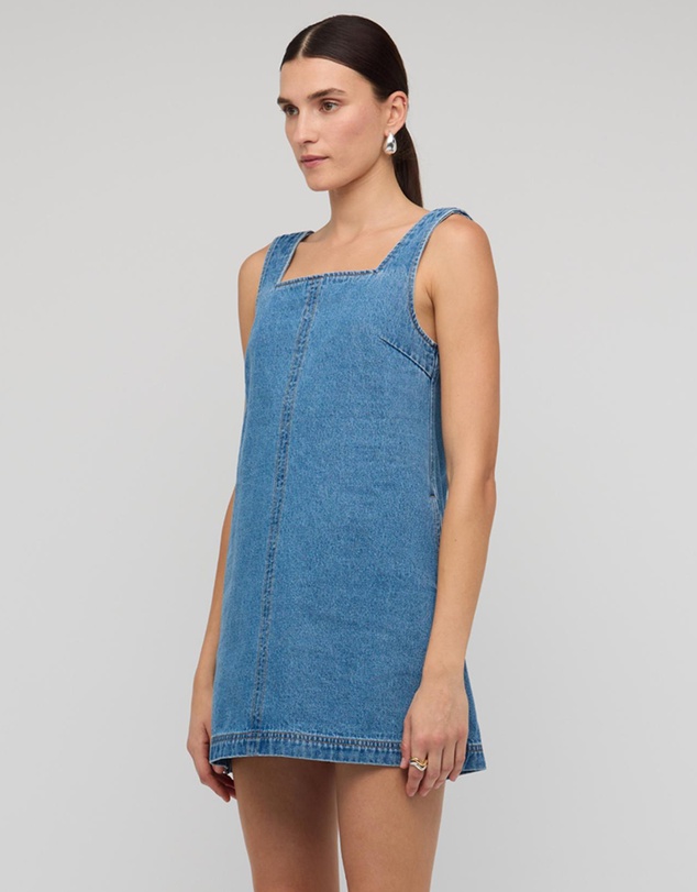 Staple the Label - Cassia Denim Mini Dress