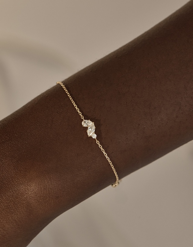 By Charlotte - Crystal Wings Bracelet