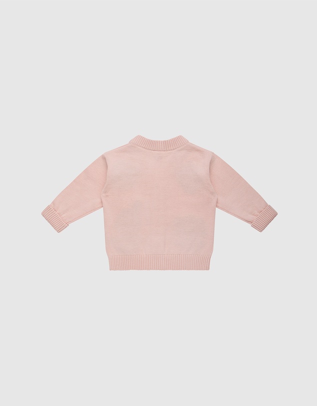 Kynd Baby - Miffy Knit Cardigan in Soft Pink