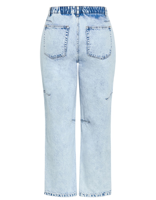 City Chic - Harley Fit Bridget Barrel Leg Ankle Grazer Jean
