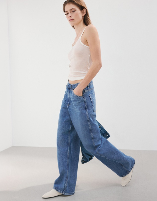 M.N.G - Mid-Rise Balloon Jeans