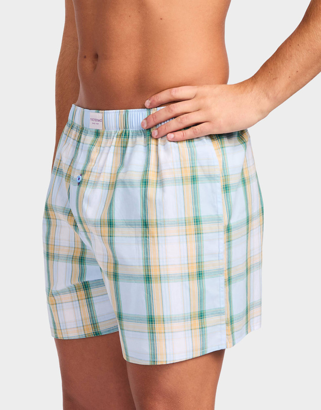 Mitch Dowd - Mitchdowd Lanai Cotton Boxer Shorts