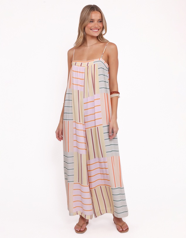 Petal & Pup - Abegail Flowy Jumpsuit- Multi Stripe