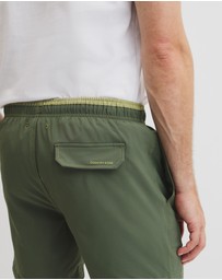 Country Road - Recycled Polyester Blend Contrast Swim Short