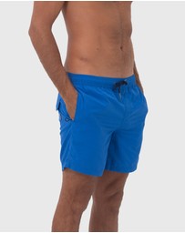 Coast Clothing - Blue Swim Shorts