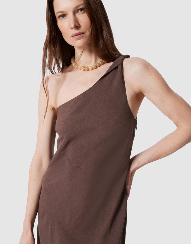 & Other Stories - One-Shoulder Midi Dress