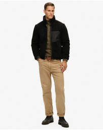 Superdry - Relaxed Fleece Trekker Jacket