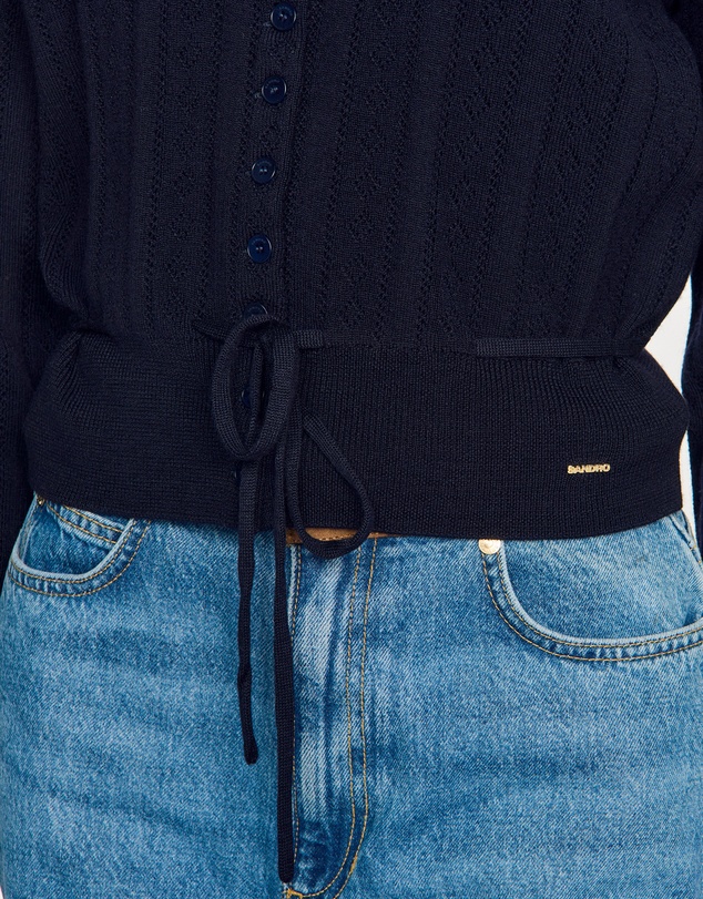 Sandro - Lotus Cardigan