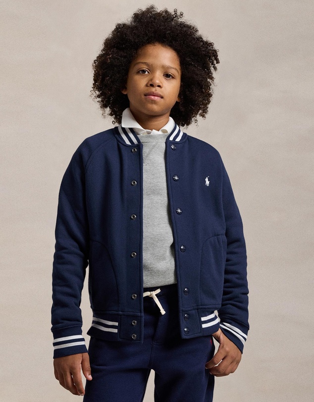 Polo Ralph Lauren - Fleece Baseball Jacket - ICONIC EXCLUSIVE - Teens