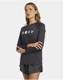 Roxy - Womens Essentials Lycra Long Sleeve Rash Vest
