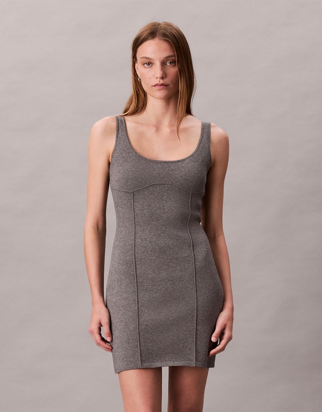 Calvin Klein - Tech Knit Slim Mini Dress