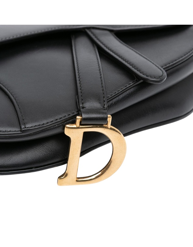 Pre-Loved by Azura Reborn - Pre-Loved Mini Smooth Calfskin Saddle Bag