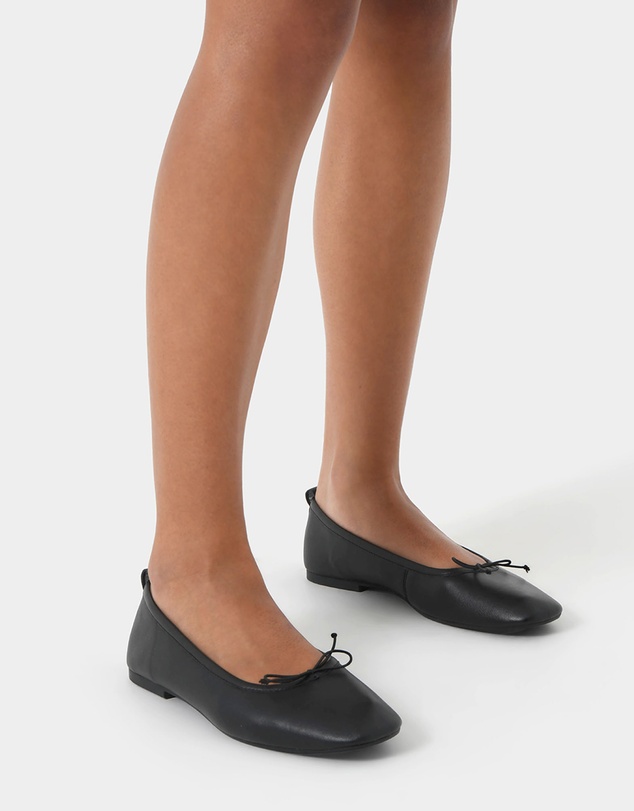 Forcast - Lizbeth Leather Ballet Flat