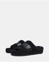 EVERAU - EverAU Ugg Croft Wool Upper Sandals