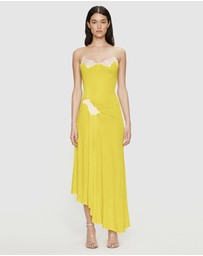 Christopher Esber - Delphin Lace Rib Cami Dress