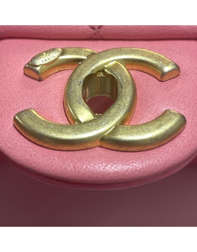 Chanel - Pre-Loved Mini Quilted Lambskin Funky Town Flap