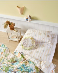 Linen House Kids - Bush Walk Fitted Sheet + Pillowcase Set