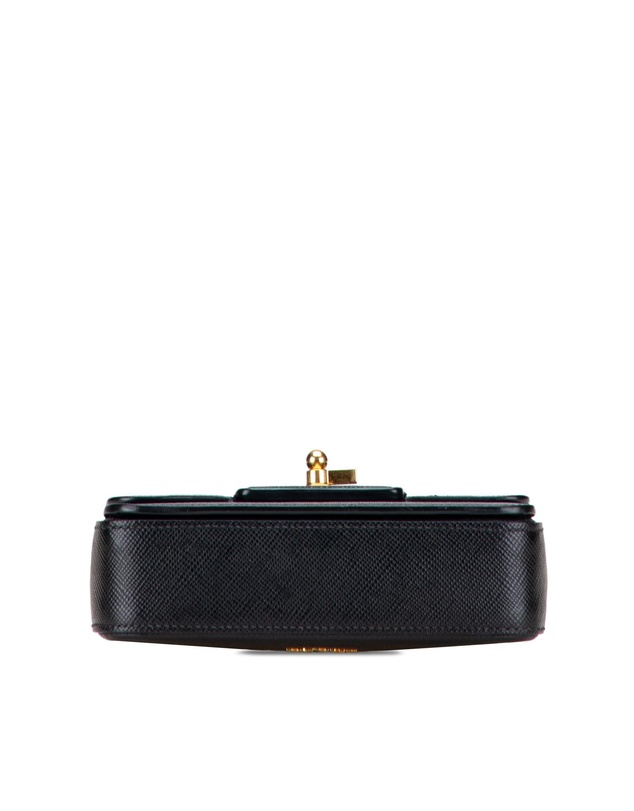 Pre-Loved by Azura Reborn - Pre-Loved Bicolor Saffiano Cuir Flap Crossbody