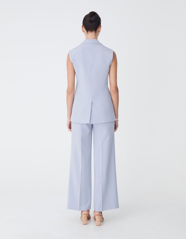 Forcast - Nikki Long Collared Vest