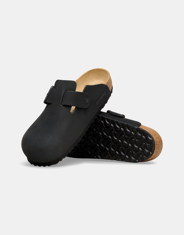 Birkenstock - Boston Wire Buckle Nubuck Leather Regular - Men's