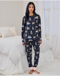 Chelsea Peers - Sleepy Dogs Long Pyjama Set