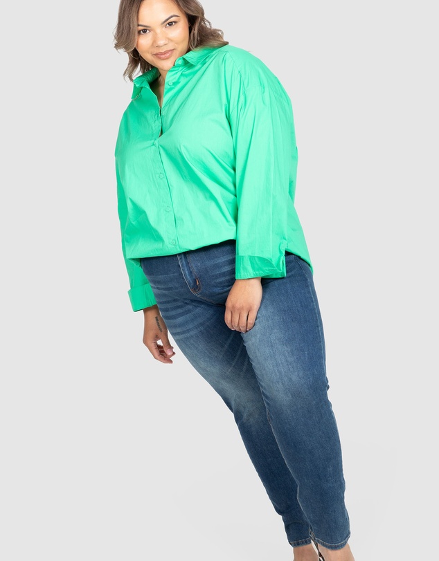 Love Your Wardrobe - Bronte Cotton Overshirt
