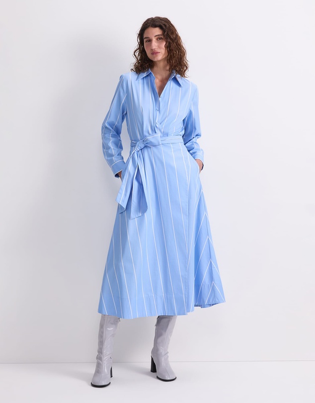 Sportscraft - Etta Stripe Sarong Dress