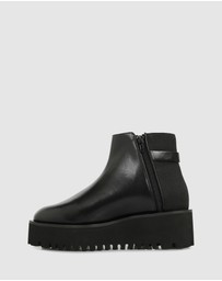 B.Coops - Arwen Flatform Ankle Boots