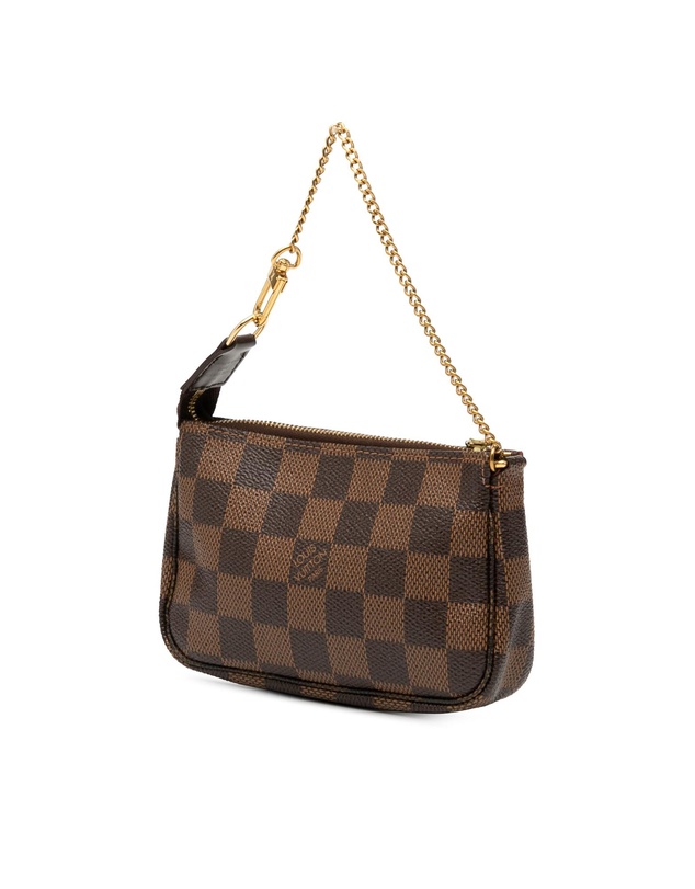 Pre-Loved by Azura Reborn - Pre-Loved Damier Ebene Trunks and Bags Mini Pochette Accessoires
