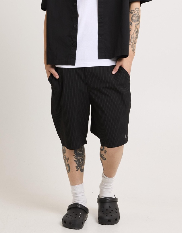 Insight - Essence Pinstripe Shorts