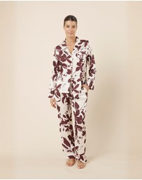 Gingerlilly - Ivy Silky Satin PJ set