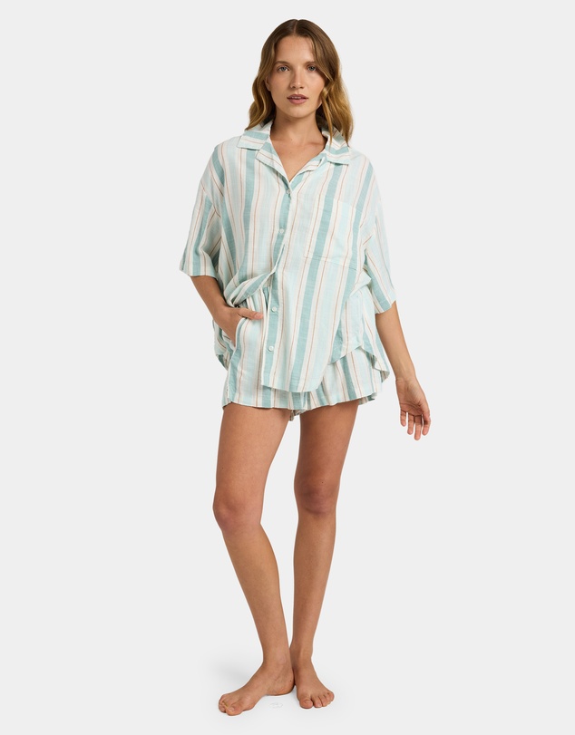 Roxy - Womens Bisous Short Sleeve Shirt