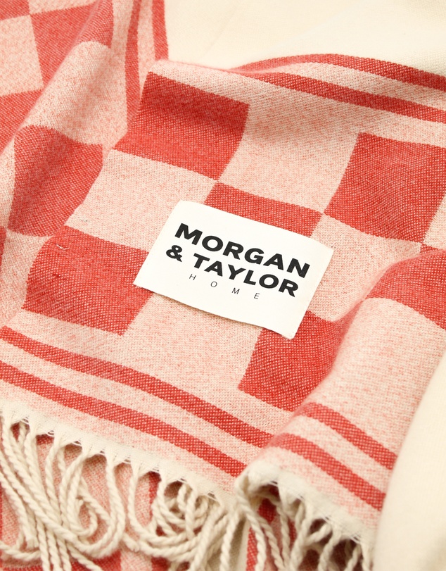 Morgan & Taylor - Peiskos Throw Blanket in Beige