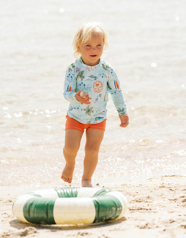 Minihaha - Bodhi LS Rashie Trunk Set - Kids