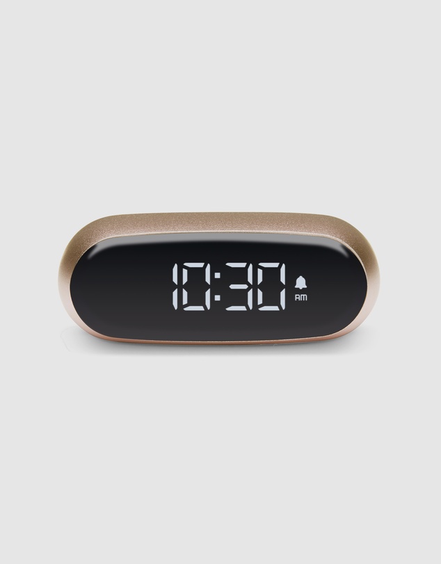 Lexon - Lexon Minut Mini Alarm Clock - Gold