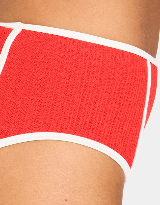 Roxy - Womens Aruba Field High Waist Retro Bikini Bottom