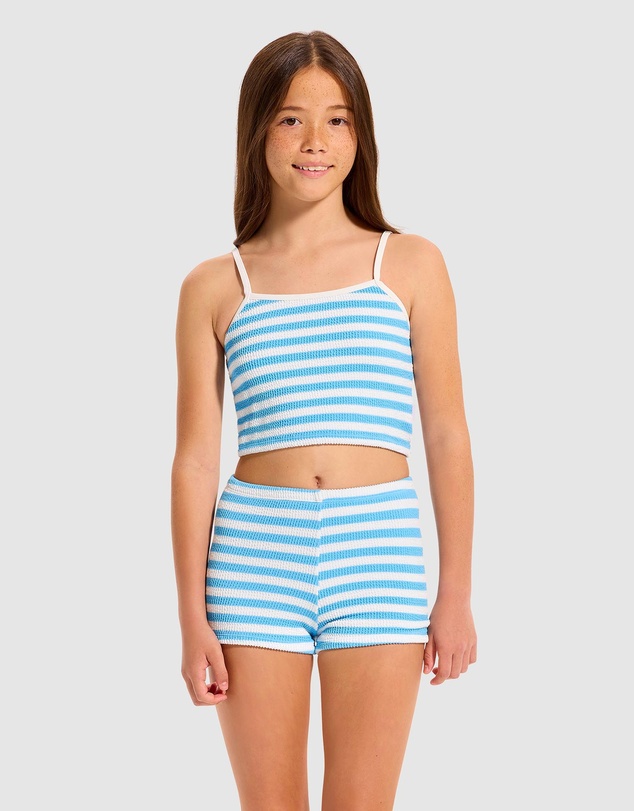 Seafolly - Textured Tankini Set - Kids