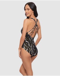 Magicsuit - Safari Sands Drew V Neck One Piece Shaping Swimsuit