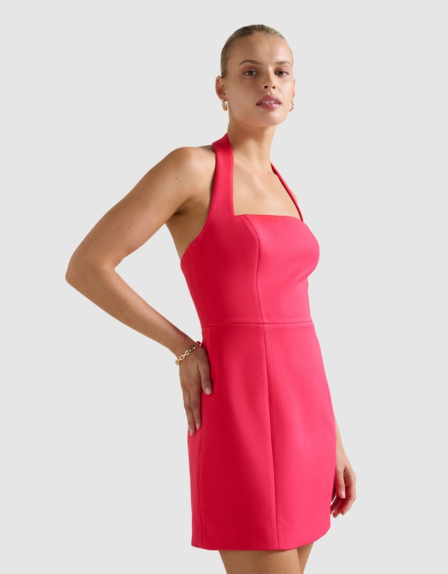 Forever New - Kendall Halter Neck Mini Dress