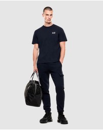 Emporio Armani EA7 - Train Logo Series M Tee SS Extended Logo CC