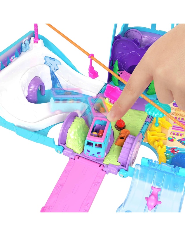 Polly Pocket - Pet Mobile Adventure Playset