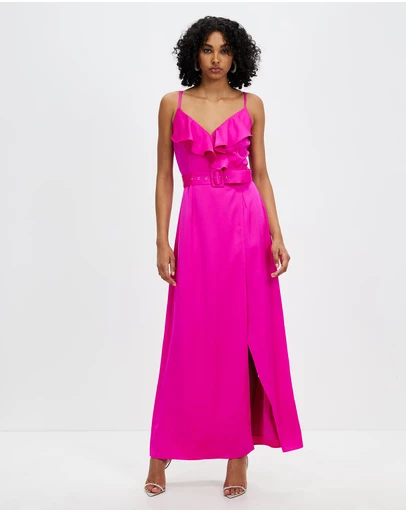 Honey and Beau - Euphoric Frill Maxi Dress