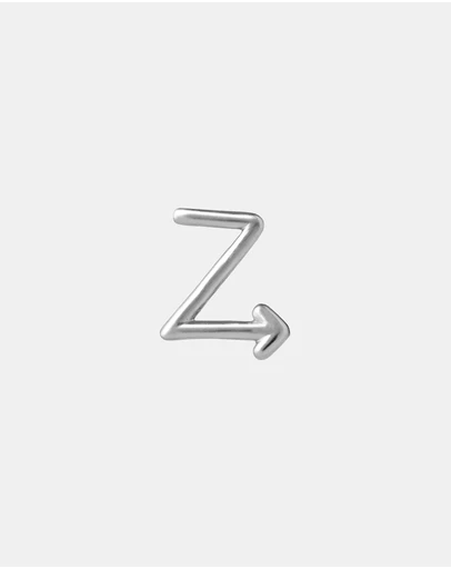 Karen Walker - Z Initial Love Letter Stud