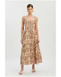 Bardot - Lilah Corset Midi Dress