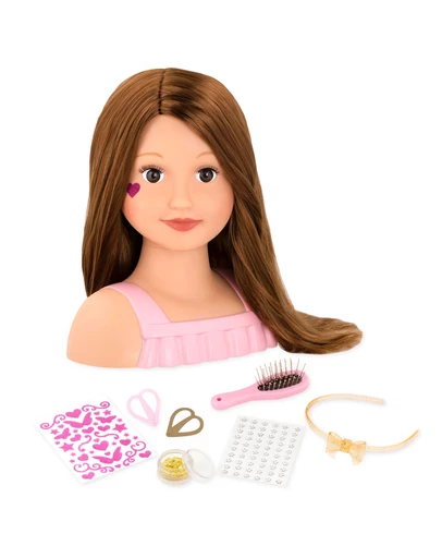 Our Generation - OG Doll Bust, Brunette, Talia