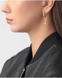 Philipp Plein - Plein Valentine Gold-Tone Earrings