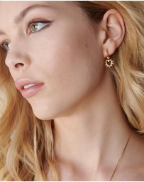 Rachel Jackson - Electric Love Huggie Hoop Earrings