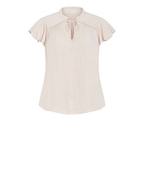 City Chic - Drama Queen Short Sleeve Shirt
