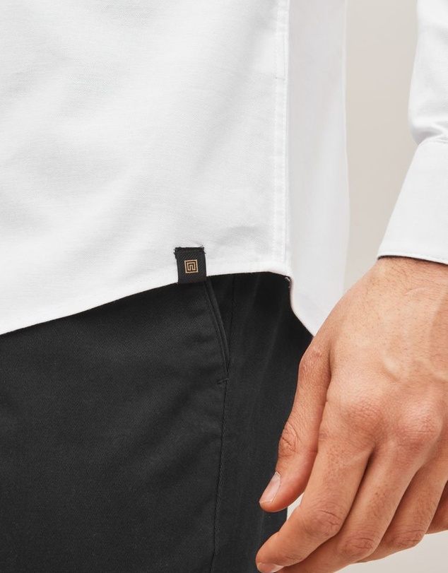 NEXT - Stretch Oxford Long Sleeve Shirt
