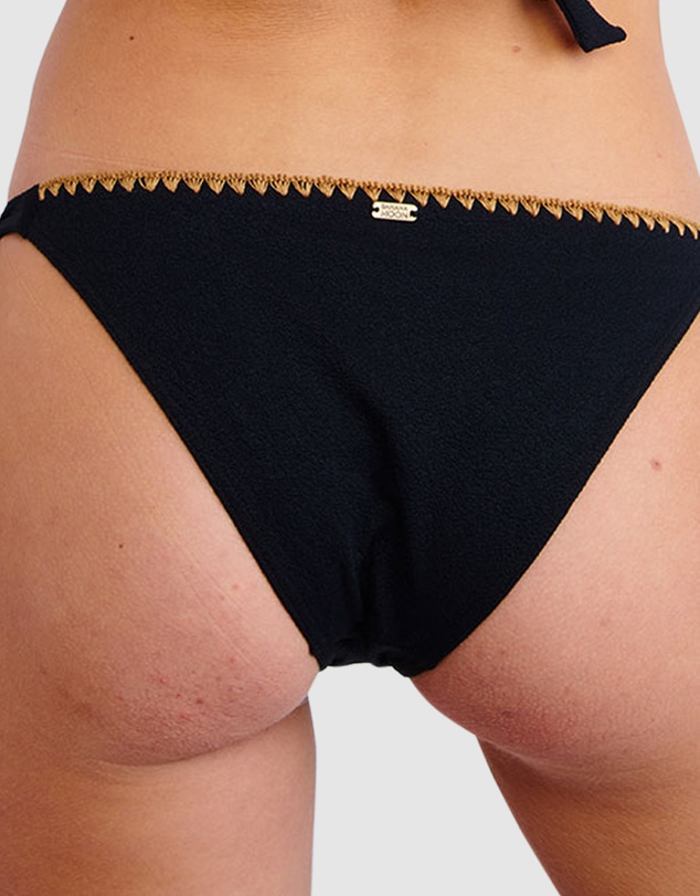 Banana Moon - Santafe Dimka Embroidered Tie Side Bikini Bottom